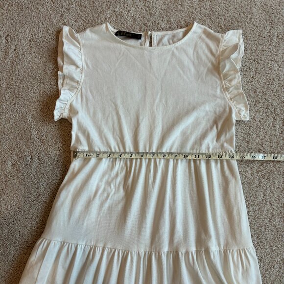 iHot Sleeveless-Ruffle Mini Summer Dress - Picture 10 of 13